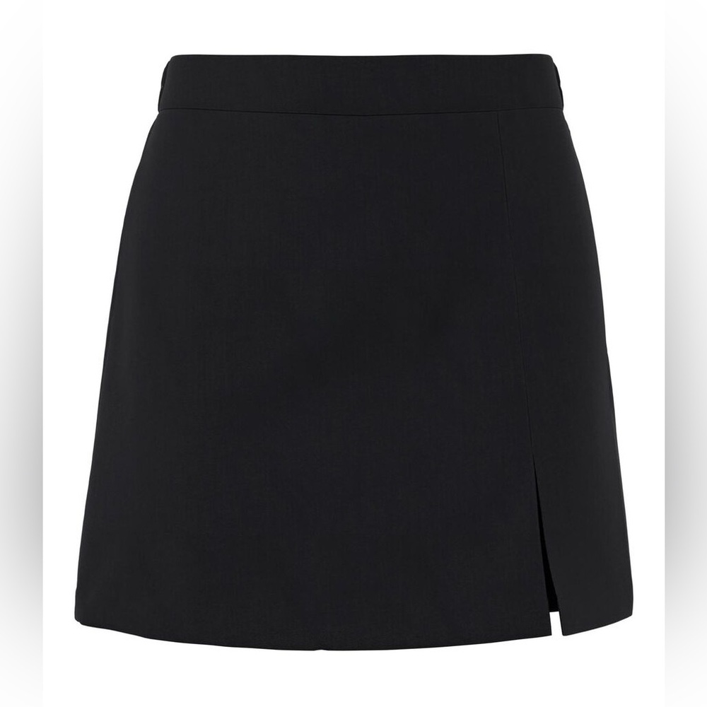 Pieces Classic Black Mini Skirt